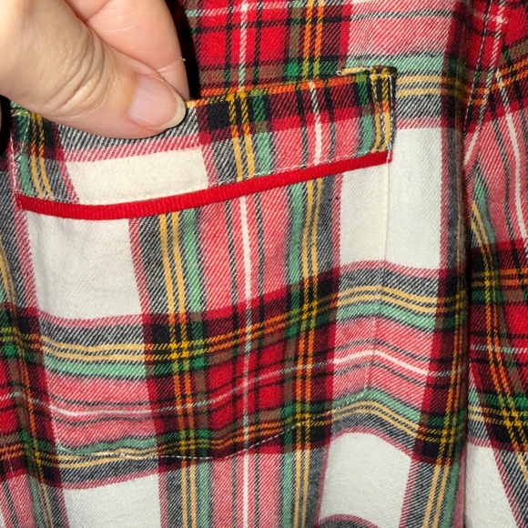 Hannah Anderson Adult Holiday Flannel Pajama Set Family Holiday Plaid Size M - Picture 3 of 14